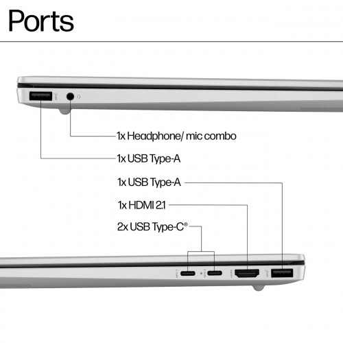 Ноутбук HP Pavilion 16-ag0022ua (B0AB2EA) Silver