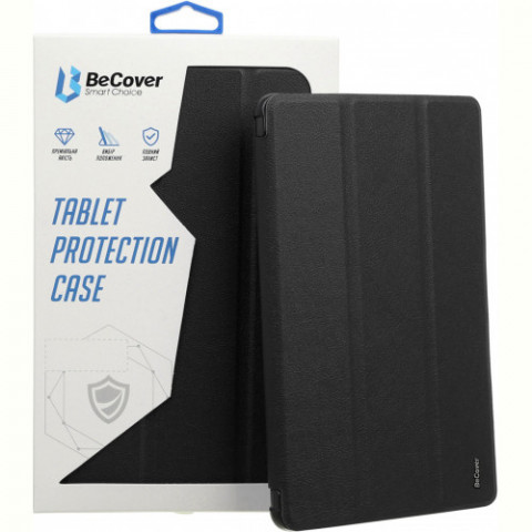 Чохол-книжка BeCover Soft Edge TPU з кріпленням Apple Pencil для Apple iPad Pro 13" M4 2024 Black (711717)