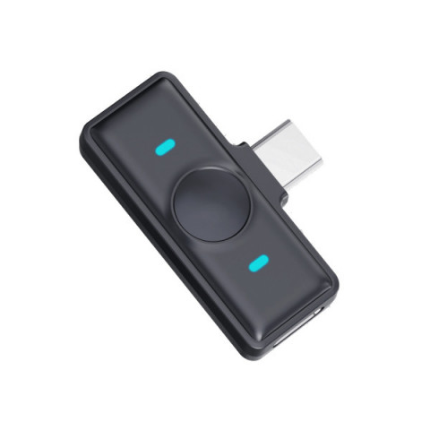 Бездротовий петличний мікрофон із зарядним кейсом ArmorStandart ASM4 2in1 USB type-C black(ARM88480)