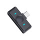 Бездротовий петличний мікрофон із зарядним кейсом ArmorStandart ASM4 2in1 USB type-C black(ARM88480)