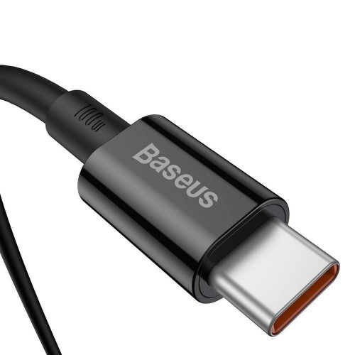 Кабель Baseus Superior Fast Charging USB-C-USB-C, 2м Black (CATYS-C01)