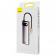 USB-Хаб Baseus Metal Gleam Series 7-in-1 (2xUSB3.0 + 4KHD + Type-C + Type-C PD+ TF + SD) gray Купити в Україні