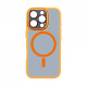 Чохол ArmorStandart Unit MagSafe SE для Apple iPhone 16 Pro Orange Black (ARM81148)