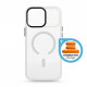 Чохол ArmorStandart Unit-C MagCase для Apple iPhone 17 Pro Matte Clear + Orange Button Set (ARM90586)