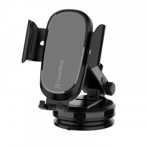 Безпровідний зарядний пристрій ColorWay Dashboard Car Wireless Charger 15W Black (CW-CHAW037Q-BK)