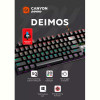 Клавіатура Canyon Deimos GK-4 Rainbow LED ENG/UKR USB Black (CND-SKB4-US)