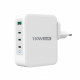 Мережевий зарядний пристрій J5create GaN USB-C 130W White (JUP43130E-EN)
