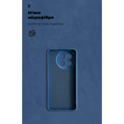 Чохол ArmorStandart ICON для Tecno Spark 30 Pro 4G (KL7) Camera cover Dark Blue (ARM83314)