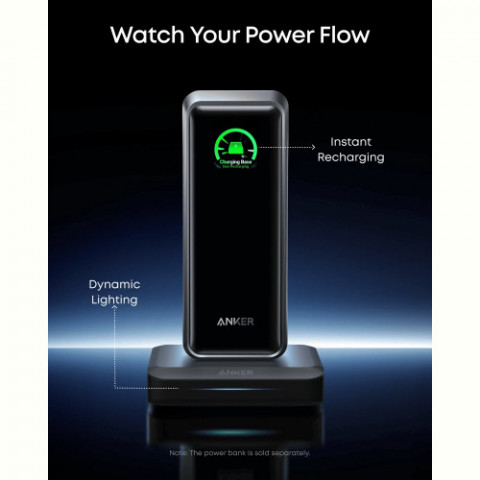 Мережевий зарядний пристрій Anker Charging Base for Anker Prime 150W Black (A1903G11)