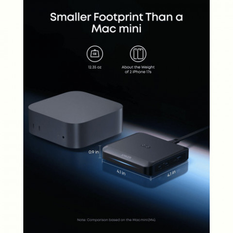Мережевий зарядний пристрій Anker Charging Base for Anker Prime 150W Black (A1903G11)