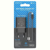 Зарядний пристрій Borofone BA52A Gamble (1USB 2.1A) Black (BA52ACB) + кабель Type-C