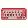 Клавiатура Logitech Pop Wireless Heartbreaker Rose (920-010718)