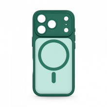 Чохол ArmorStandart Lush MagCase для Apple iPhone 17 Pro Dark Green (ARM87491)
