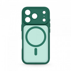 Чохол ArmorStandart Lush MagCase для Apple iPhone 17 Pro Dark Green (ARM87491)