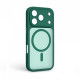Чохол ArmorStandart Lush MagCase для Apple iPhone 17 Pro Dark Green (ARM87491)