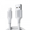 Кабель Ugreen US199 USB - Lightning, 2м, Silver (60163)