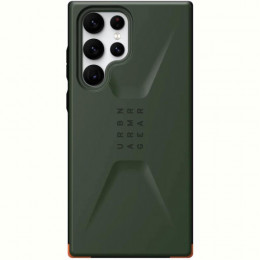 Чохол-накладка Urban Armor Gear Civilian для Samsung Galaxy S22 Ultra SM-S908 Olive (21344D117272)