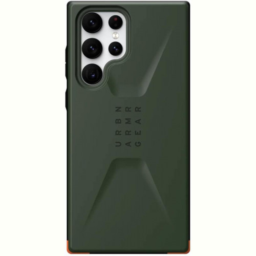 Чохол-накладка Urban Armor Gear Civilian для Samsung Galaxy S22 Ultra SM-S908 Olive (21344D117272)