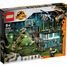 LEGO Jurassic World Giganotosaurus Therizinosaurus Attack (76949) *