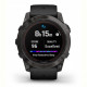 Смарт-годинник Garmin Fenix 7X Pro Sapphire Solar Carbon Gray DLC Titanium with Black Band (010-02778-54)