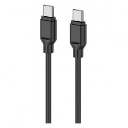Кабель 2E USB-C - USB-C, Glow, 60W, 1m, black