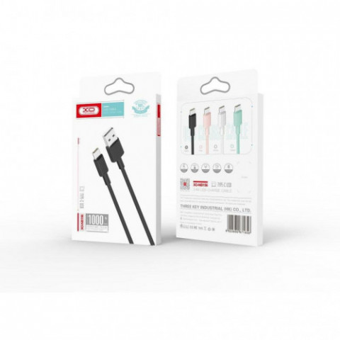 Кабель XO NB156 USB - USB Type-C (M/M), 1 м, White (NB156-TC-1-WH)