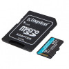 Карта пам`яті MicroSDXC 64GB UHS-I/U3 Class 10 Kingston Canvas Go! Plus R200/W200MB/s + SD-адаптер (SDCG4/64GB)