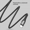 Кабель ColorWay USB Type-C - USB Type-C PD Fast Charging, 3А, 65W, 2м Grey (CW-CBPDCC039-GR)