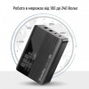 Мережевий зарядний пристрій ColorWay Power Delivery GaN (2USB-A + 2USB TYPE-C) (100W) Black (CW-CHS041PD-BK)