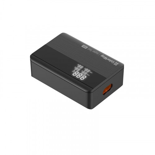 Мережевий зарядний пристрій ColorWay Power Delivery GaN (2USB-A + 2USB TYPE-C) (100W) Black (CW-CHS041PD-BK)