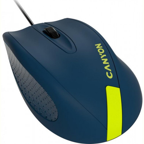 Мишка Canyon CNE-CMS11BY Blue/Yellow USB