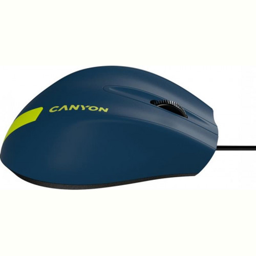 Мишка Canyon CNE-CMS11BY Blue/Yellow USB