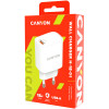 Мережевий зарядний пристрій Canyon CNE-CHA18W White