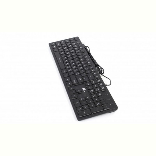 Клавіатура Frime Moonfox 3Color Ukr (FLK18210) Black USB