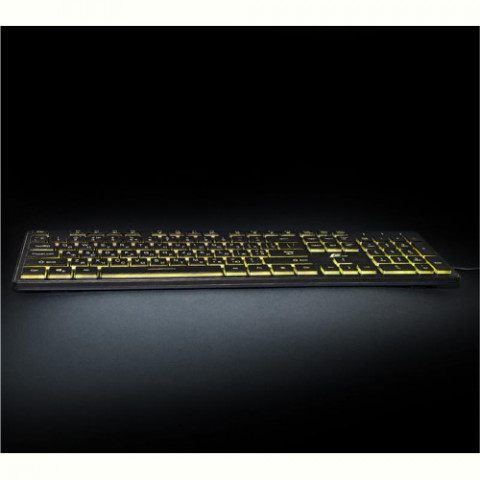 Клавіатура Frime Moonfox 3Color Ukr (FLK18210) Black USB