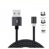 Кабель XoKo SC-350 Magneto USB-Lightning/microUSB/USB Type-C, 1.2м Black (SC-350MGNT-BK)