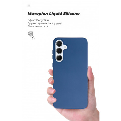 Чохол ArmorStandart ICON для Samsung A55 5G (A556) Dark Blue (ARM74324)