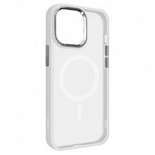 Чохол ArmorStandart Unit MagSafe для Apple iPhone 12 Pro Max Matte Clear Silver (ARM70443)