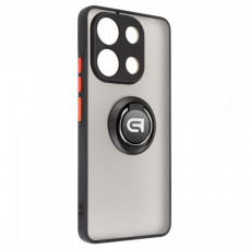 Чохол ArmorStandart Frosted Matte Ring для Xiaomi Redmi Note 13 4G Black (ARM75441)