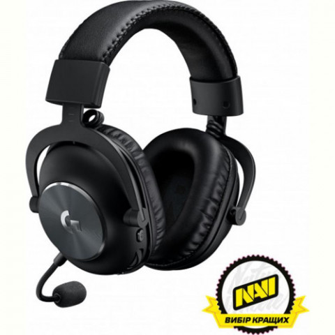 Навушники з мікрофоном Logitech G PRO X Wireless LIGHTSPEED Black (981-000907) Купити в Україні