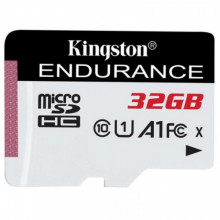 Карта пам"яті MicroSDHC  32GB UHS-I Class 10 Kingston High Endurance R95/W30MB/s (SDCE/32GB)