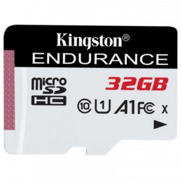 Карта пам"яті MicroSDHC  32GB UHS-I Class 10 Kingston High Endurance R95/W30MB/s (SDCE/32GB)