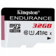 Карта пам"яті MicroSDHC 32GB UHS-I Class 10 Kingston High Endurance R95/W30MB/s (SDCE/32GB)