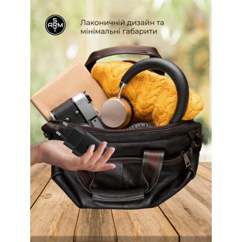 Зарядний пристрій ArmorStandart AR-TA800 USB-C 25W Black + кабель USB-C to USB-C (ARM77720)