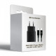 Зарядний пристрій ArmorStandart AR-TA800 USB-C 25W Black + кабель USB-C to USB-C (ARM77720)