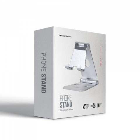 Тримач для телефона ArmorStandart ARH212 Aluminium Silver (ARM77752)