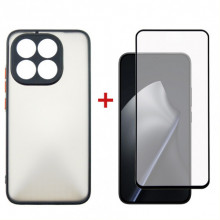 Чохол-накладка Dengos Matt для Xiaomi 15T Black (DG-KM-199) + захисне скло