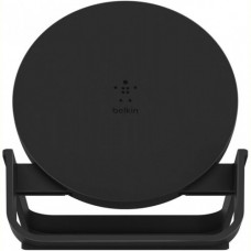 Безпровідний зарядний пристрій Belkin Stand Wireless Charging Qi Black (WIB001TTBK)