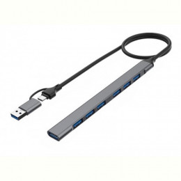 Концентратор  USB-C XoKo AC-700m