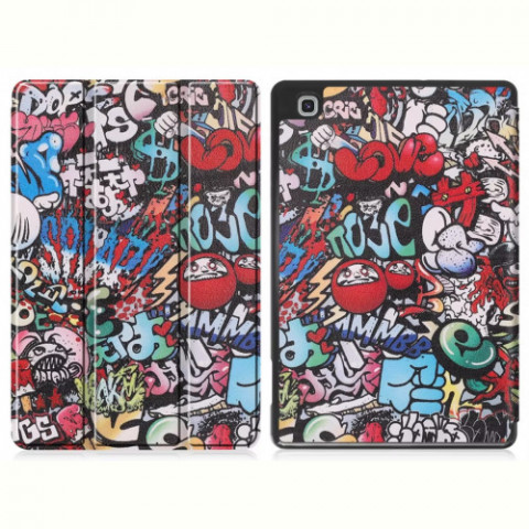 Чохол-книжка BeCover Flexible TPU Mate для Samsung Galaxy Tab S6 Lite 10.4 SM-P620/SM-P625/SM-P627 Graffiti (712519)